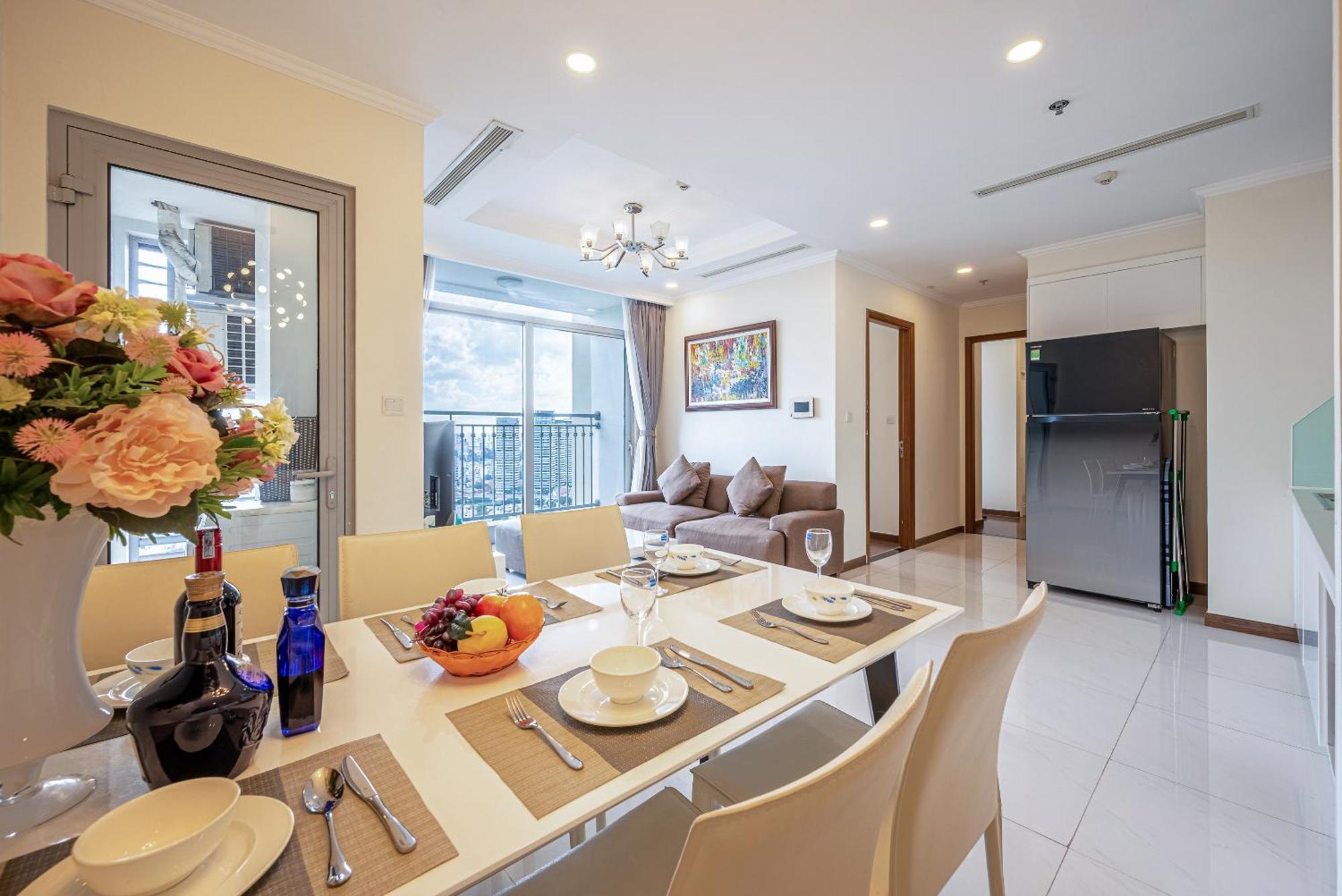 Landmark Plus Residences Luxury Suite Ho Či Minovo Město Exteriér fotografie